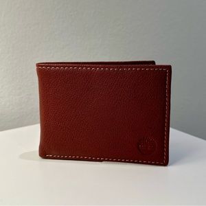 Timberland Men's Leather RFID Blocking Passcase Security Wallet